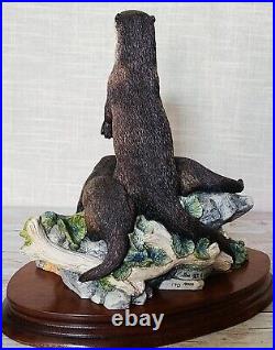 Border Fine Arts'Riverview' Rare Vintage Ltd Edn 170/3000 Figurine by R. Roberts