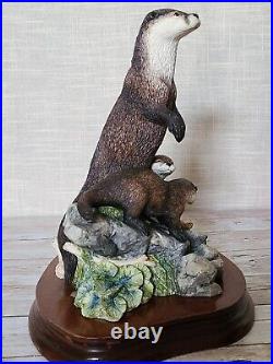 Border Fine Arts'Riverview' Rare Vintage Ltd Edn 170/3000 Figurine by R. Roberts