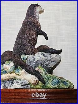 Border Fine Arts'Riverview' Rare Vintage Ltd Edn 170/3000 Figurine by R. Roberts