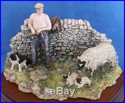 Border Fine Arts Safe Delivery Shepherd Sheep Dog Ltd Ed Signed Ayres Boxed Rare