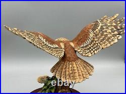 Border Fine Arts Scotland 1989 Wide Winged Tawny Owl Ray Ayres Figure