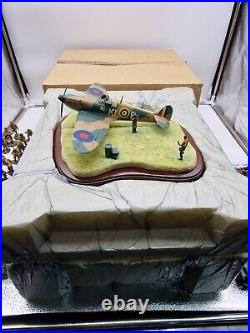 Border Fine Arts Scramble Spitfire model Plane mint limited Edition