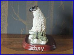 Border Fine Arts The County Show Sculpture Blackface Ewe & Lamb Ray Ayres 1995