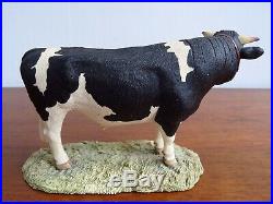 Border Fine Arts Vintage 1993 Holstein Friesian 163 Dairy Bull P&P Inc