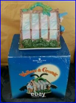 Border Fine Arts Wallace + Gromit Ceramic Collectible Cheese Dish Boxed. VGC