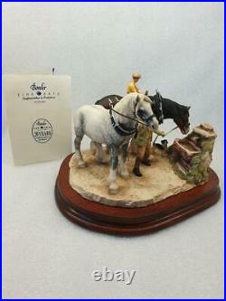 Border Fine Arts You Can Lead A Horse To Water James Herriot Limited edition