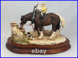 Border Fine Arts You Can Lead A Horse To Water James Herriot Limited edition