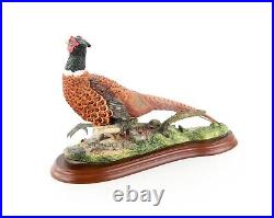 Border Fine Arts'pheasant' Figure Model Tableau A1475, Boxed