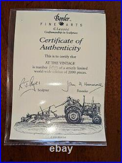 Border Fine Arts tractor,'AT THE VINTAGE'B0517, No. 655 of 200 cert and box