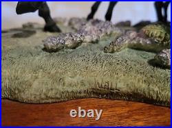 Border fine Arts The Drift New forest Pony horse foal Figurine Limited Edition