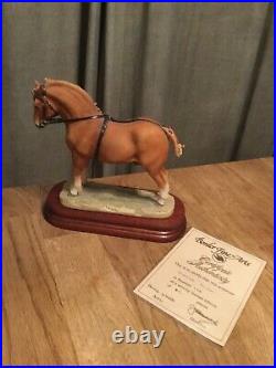 Border fine arts Suffolk punch ltd edition of 350 perfect with certificate no bo