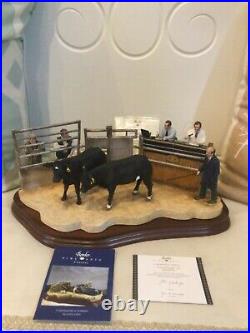 Border fine arts. UNDER THE HAMMER. LIMOUSIN CROSS. With H & H logo. Boxed