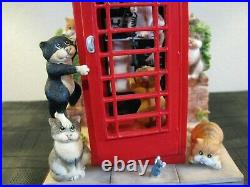 Border fine arts comic curious cats Cat Calls By Linda Jane Smith, ltd Edtion