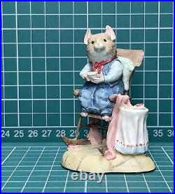 Brambly Hedge BH5 Mr Apple In Rocking Chair Figure by Border Fine Arts
