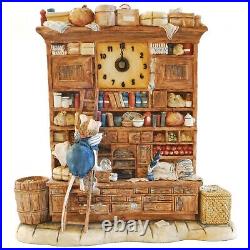 Brambly Hedge BORDER FINE ARTS Store Stump Clock BH100