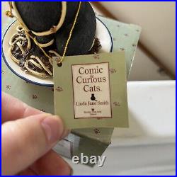 Comic & Curious Cats Figurine Spaghetti Head A26178 Border Fine Arts Boxed Rare