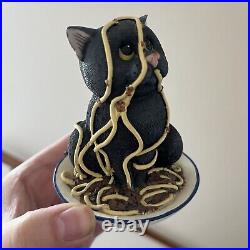 Comic & Curious Cats Figurine Spaghetti Head A26178 Border Fine Arts Boxed Rare