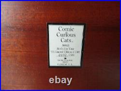 Comic & Curious Cats Linda Jane Smith Birds Eye View Ltd Edition A0913