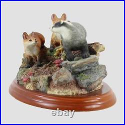 Discovery Border Fine Arts Badger and Fox Cubs