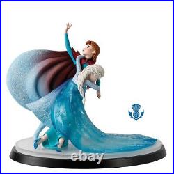 Disney Moment In Time Frozen Anna Elsa Border Fine Arts Ltd 350 Traditions New