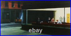 Edward Hopper NIGHTHAWKS numbered fine art print superior giclee thick paper
