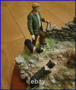 Limited Edition 425 / 1750 Border Fine Arts figural group'The Crossing' #B0013