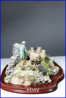 Limited Edition 78 / 1750 Border Fine Arts figural group'The Crossing' #B0013