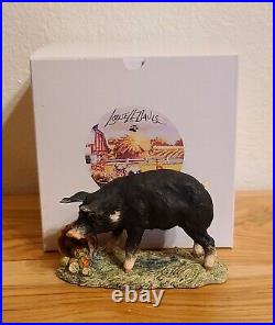 Lowell Davis Wilber Pig Figurine Border Fine Arts Schmid