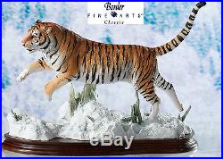 NEW Rare Border Fine Arts Classic Siberian Tiger B0988 By David Mayer