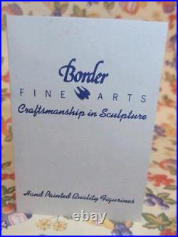 New! Border Fine Arts MOUSE ON BANANA FIGURINE