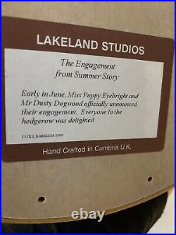 RARE Brambly Hedge The Engagement Plaque By Lakeland Studios NIB