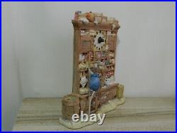 Rare Brambly Hedge Border Fine Arts Store Stump Clock working 1988 BH100