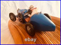Rare F Gordon Crosby Bugatti FigurineVintage Border Fine Arts/AutocarExcellent
