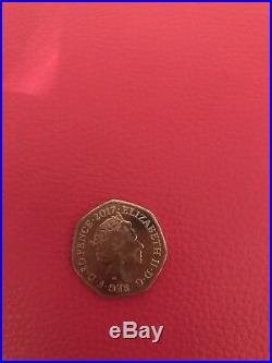 Rare Mr Jeremy Fisher 50p Coin