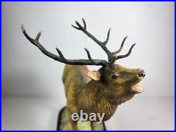 SPLENDID BORDER FINE ARTS RED STAG FIGURINE No L20 BY AYRES FROM 1979
