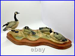 Stunning Border Fine Arts Canada Geese Ltd Edition in Excellent Condition 1991