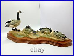 Stunning Border Fine Arts Canada Geese Ltd Edition in Excellent Condition 1991