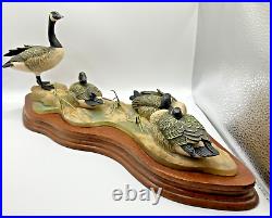 Stunning Border Fine Arts Canada Geese Ltd Edition in Excellent Condition 1991