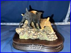 Terrier Figurine Vintage, Ltd Edition Border Fine Arts Two's Company