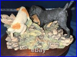 Terrier Figurine Vintage, Ltd Edition Border Fine Arts Two's Company