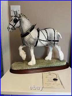 The Champion Shire Grey Border Fine Arts Limited Edition