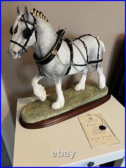 The Champion Shire Grey Border Fine Arts Limited Edition