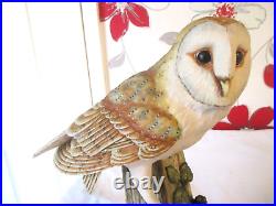 Very Large Border Fine Arts Barn Owl (RB15)