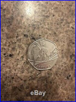 Very rare 50p coins, Beatrix Potter, Olympic coins, very good condition