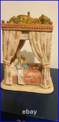 Vintage Rare Border Fine Arts Brambly Hedge BH34 The Canopy Bed