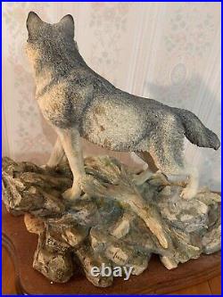 Wolf Ornament Border Fine Arts PACK LEADER STW0758007